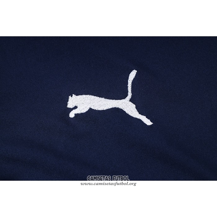 Chandal del Olympique Marsella Manga Corta 2022/2023 Azul